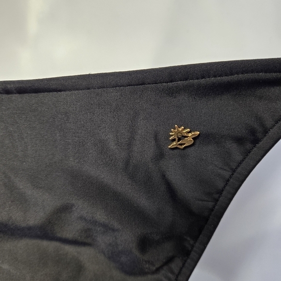 Cia.maritima Gold Seashell Black Bikini Set L - Picture 5 of 11